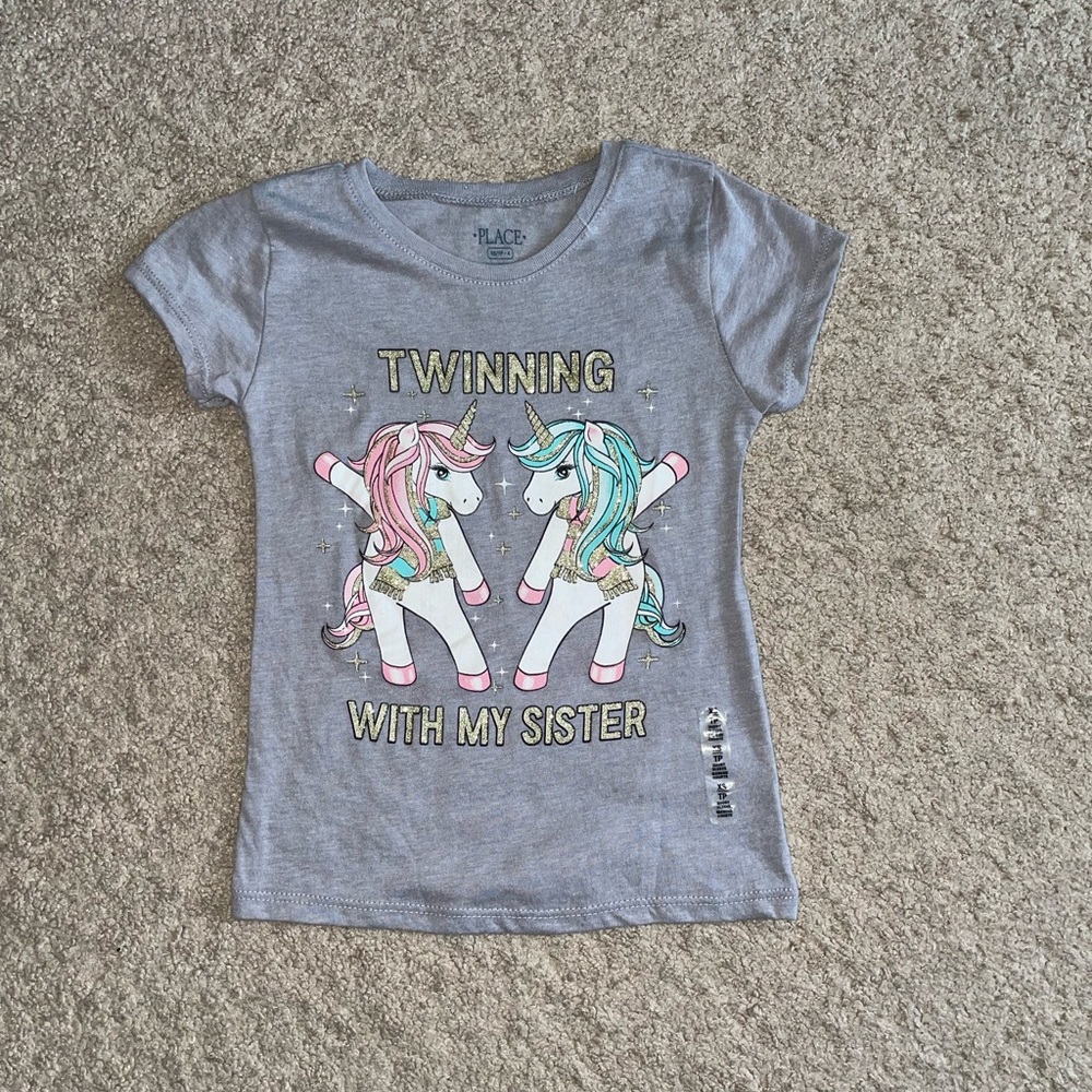 Girls PLACE Unicorn Graphic T-Shirt